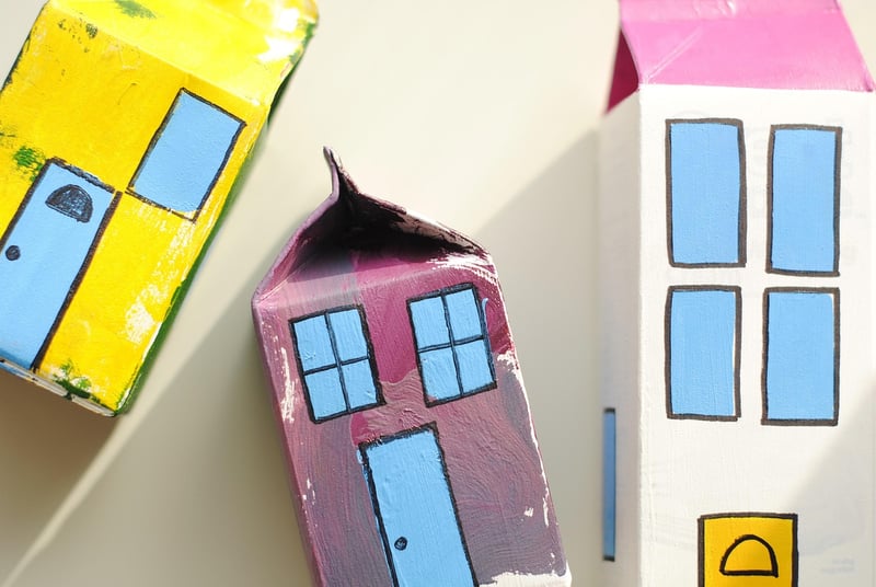 Upcycled craft projects